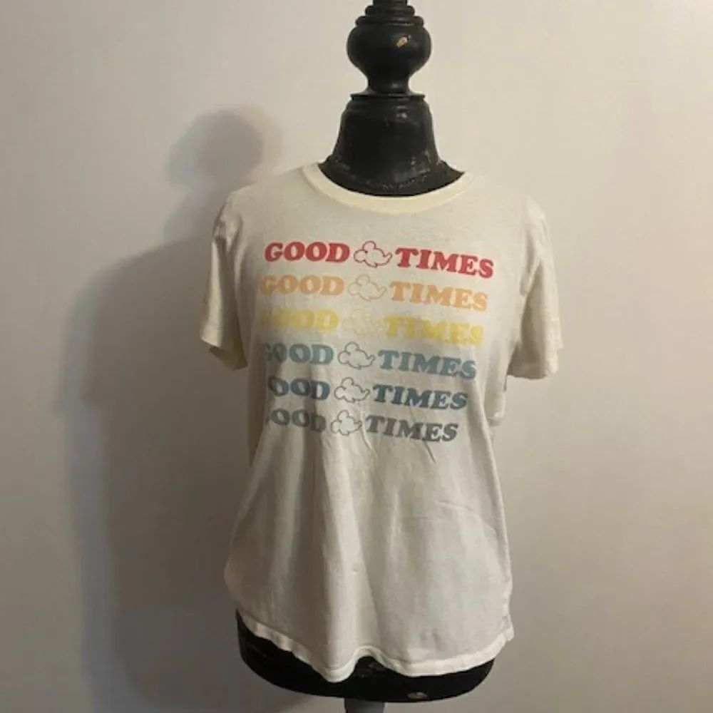 Junk Food Clothing Good Times T-shirt, size L